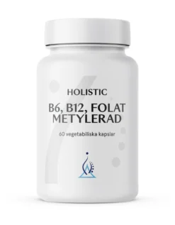 Holistic B6, B12 & Folat Metylerad 60 kapslar