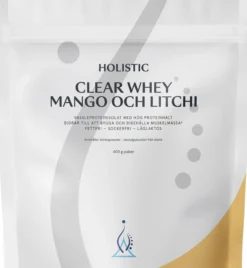 Holistic Clear Whey Mango Litchi Vassleproteinisolat 400 g