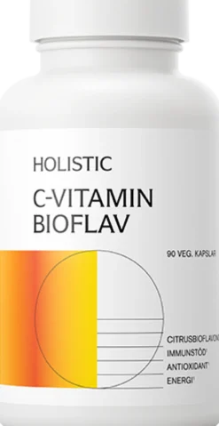 Holistic C-vitamin Bioflav 90 kapslar