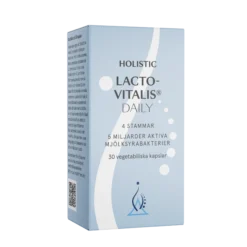 Holistic Lactovitalis®Daily 5 miljarder Mjölksyrabakterier 30 vegetabiliska kapslar