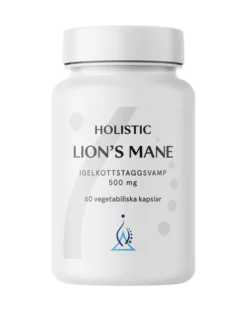 Holistic Lion's mane 60 vegetabiliska kapslar