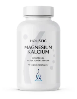 Holistic Magnesium 80mg & Kalcium 40 mg 90 kapslar
