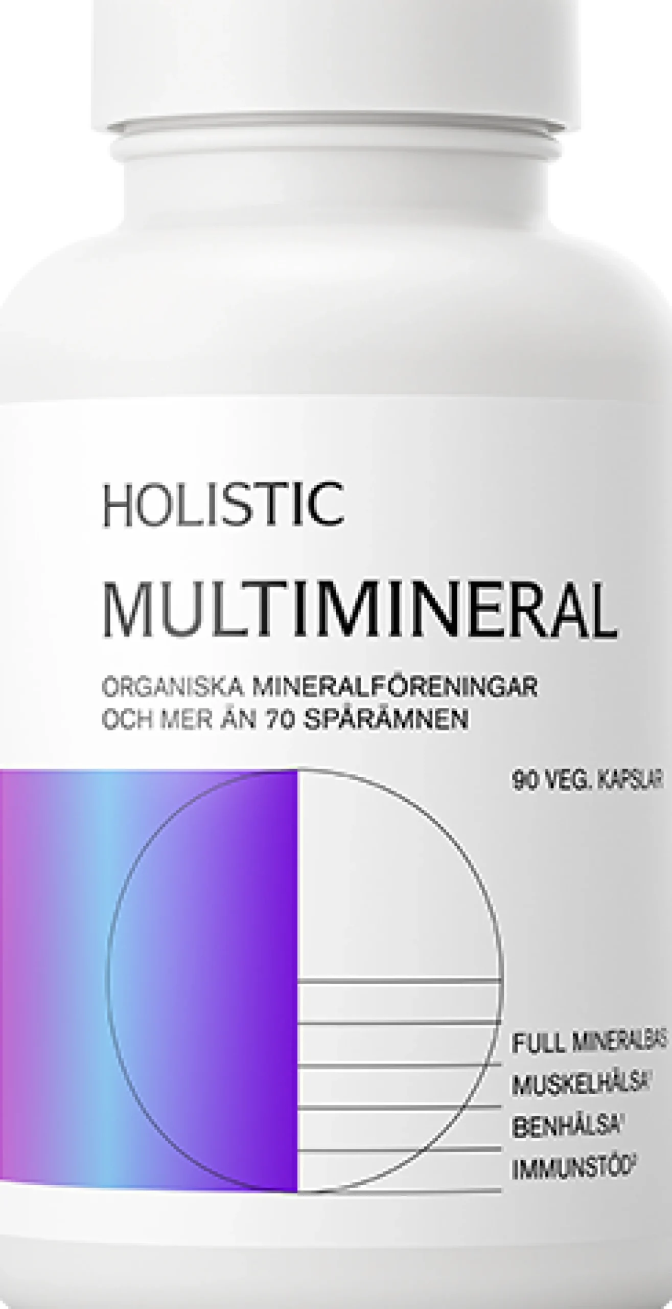 Holistic Multimineral 90 kapslar