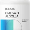 Holistic Omega-3 Vegan Algolja 60 vegetabiliska mjuka kapslar