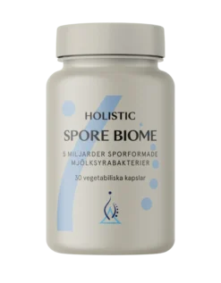 Holistic Spore Biome Sporformade Mjölksyrabakterier 30 vegetabiliska kapslar