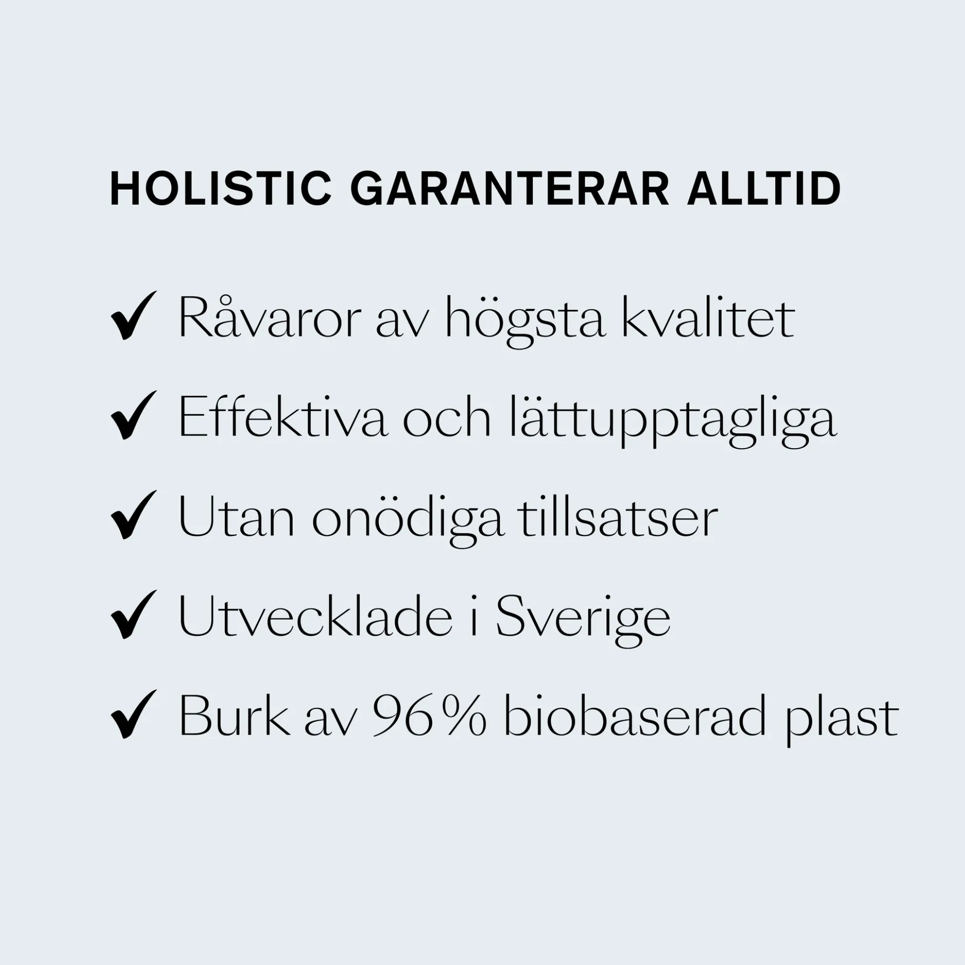 Holistic Vassleprotein Choklad 750 g