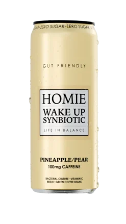 HOMIE Wake Up Synbiotic Pineapple & Pear 330 ml