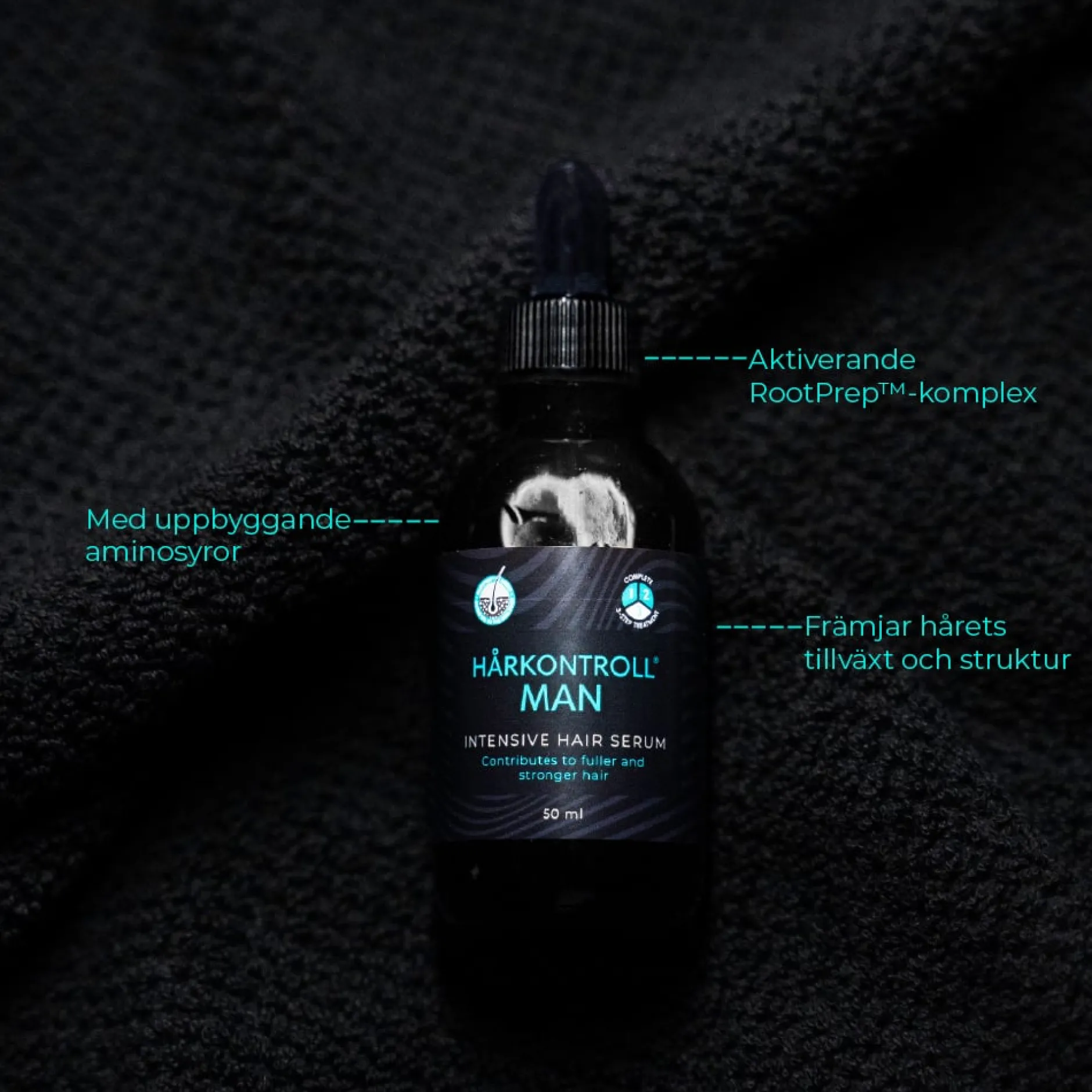 Hårkontroll MAN Intensive Hair Serum 50ml