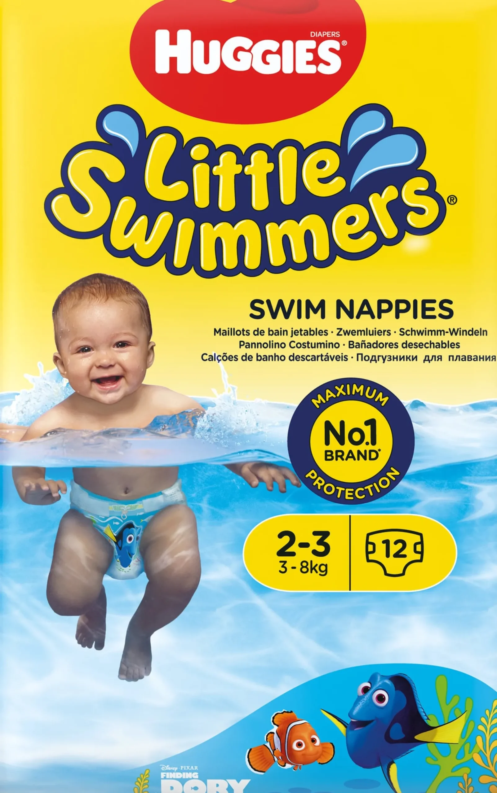 Huggies Little Swimmers Stl 2-3 (3-8 kg)