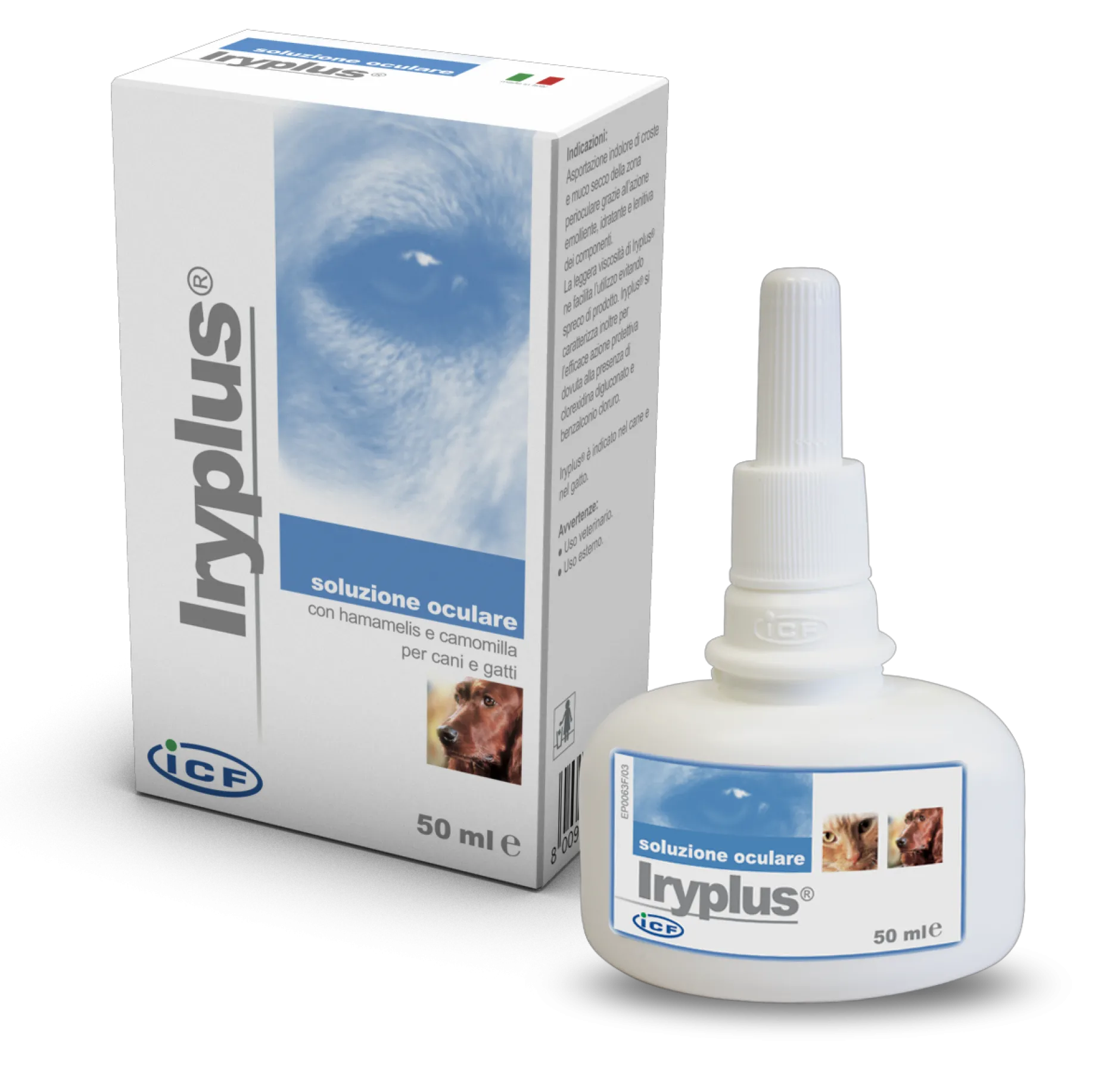 ICF Iryplus Ögonrengöring 50 ml