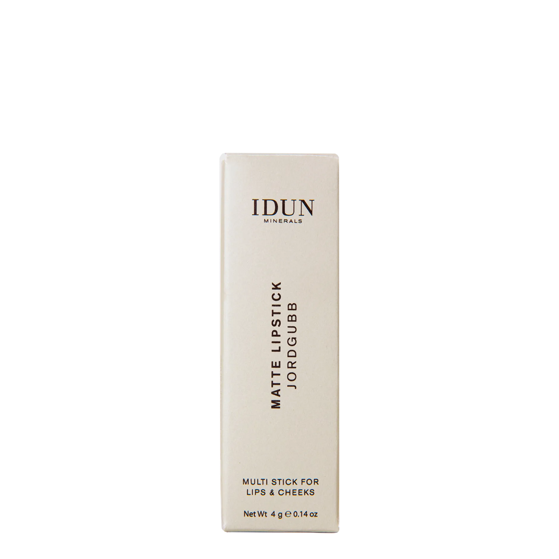 IDUN Minerals Matte Lipstick Jordgubb Red 4 g