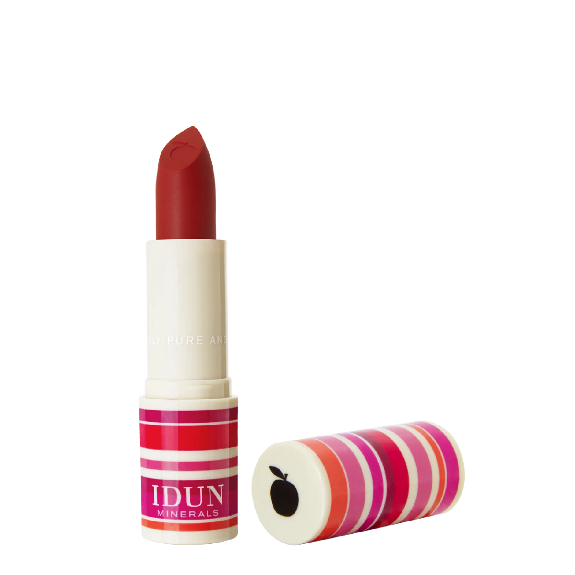 IDUN Minerals Matte Lipstick Jordgubb Red 4 g