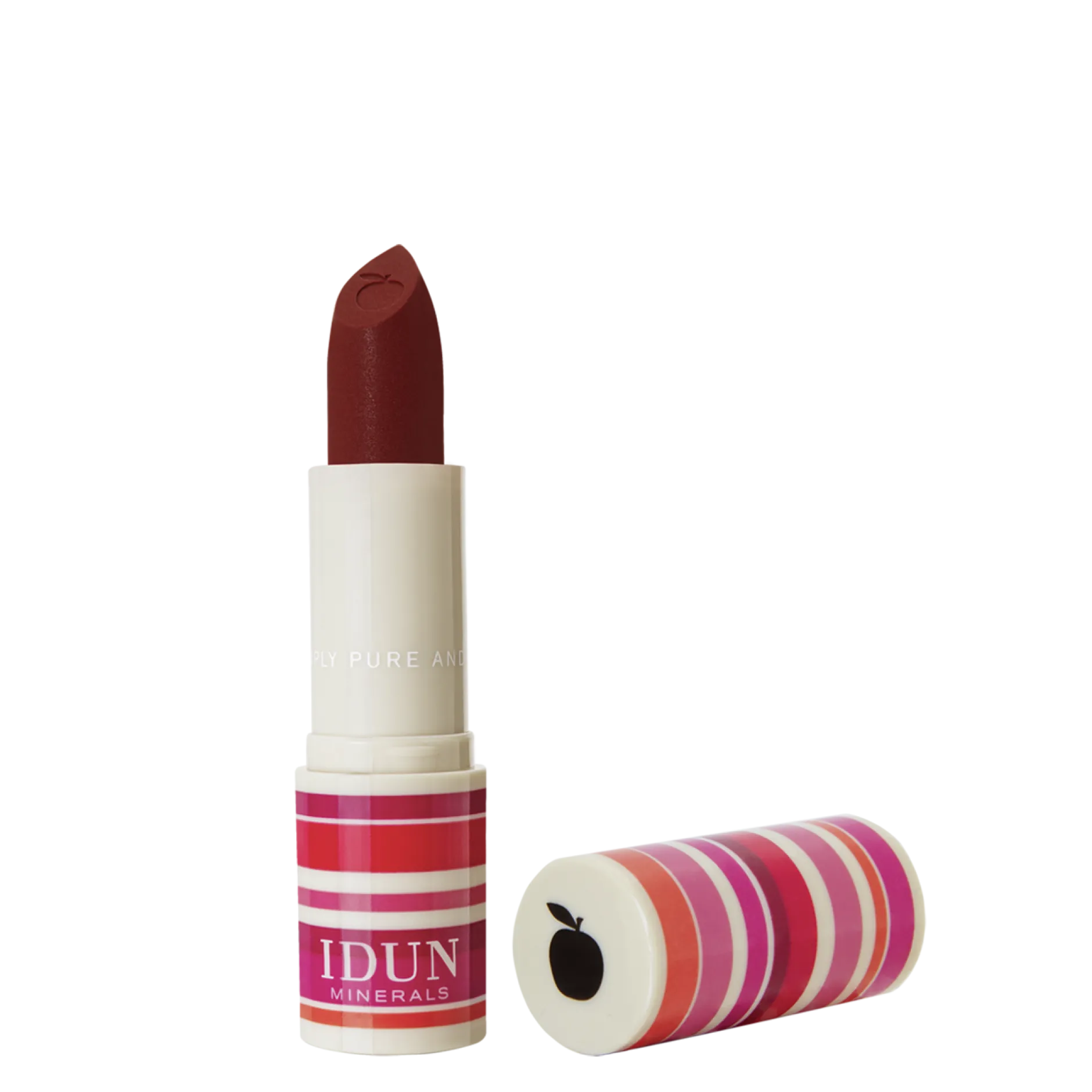 IDUN Minerals Matte Lipstick Vinbär Umber Red 4 g