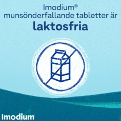 Imodium Munsönderfallande Tabletter 2mg 12 st