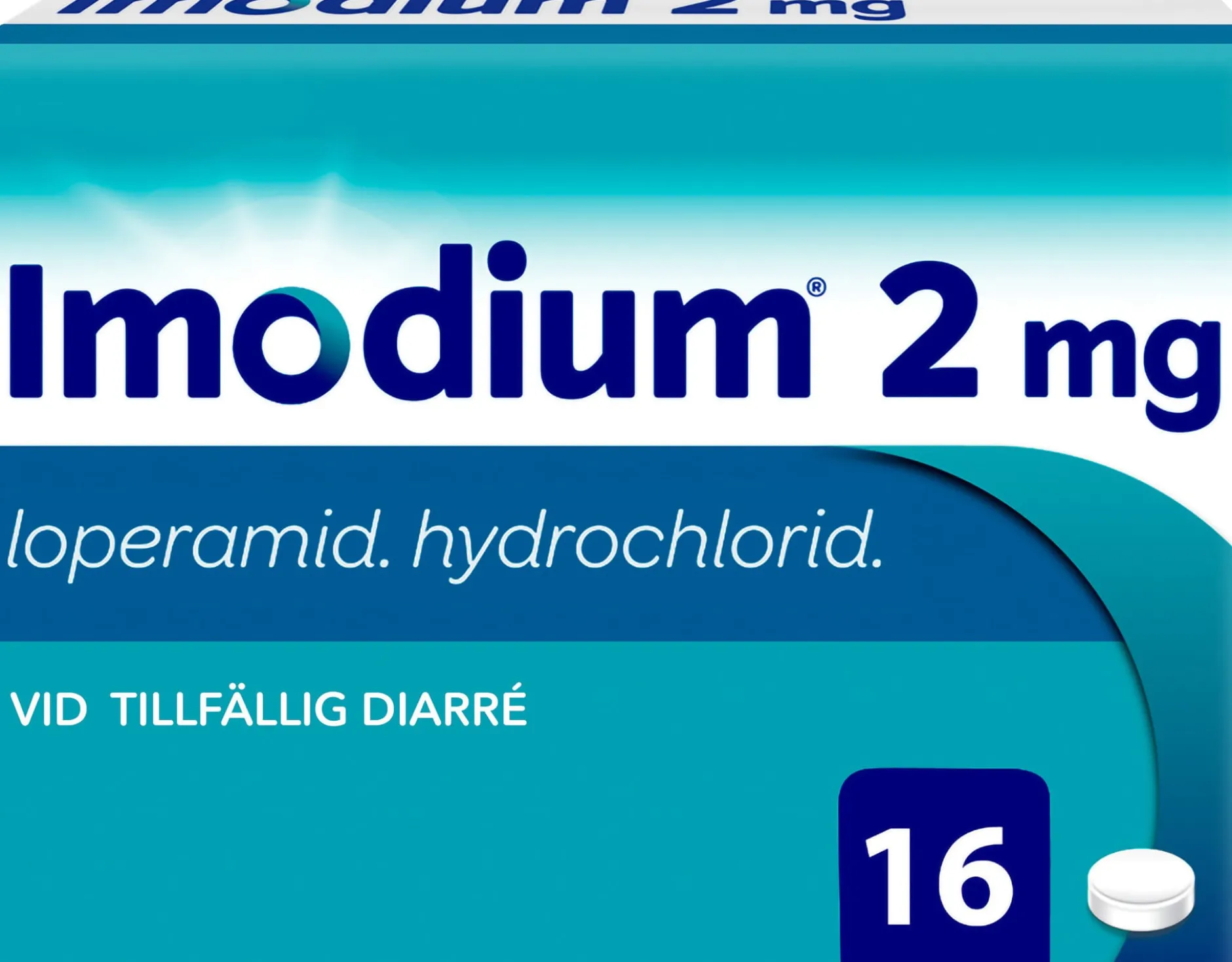 Imodium tabletter 2mg, 16 st