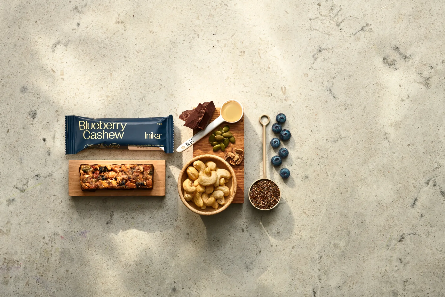 Inika Superfoods Blueberry Cashew Bar 12-pack