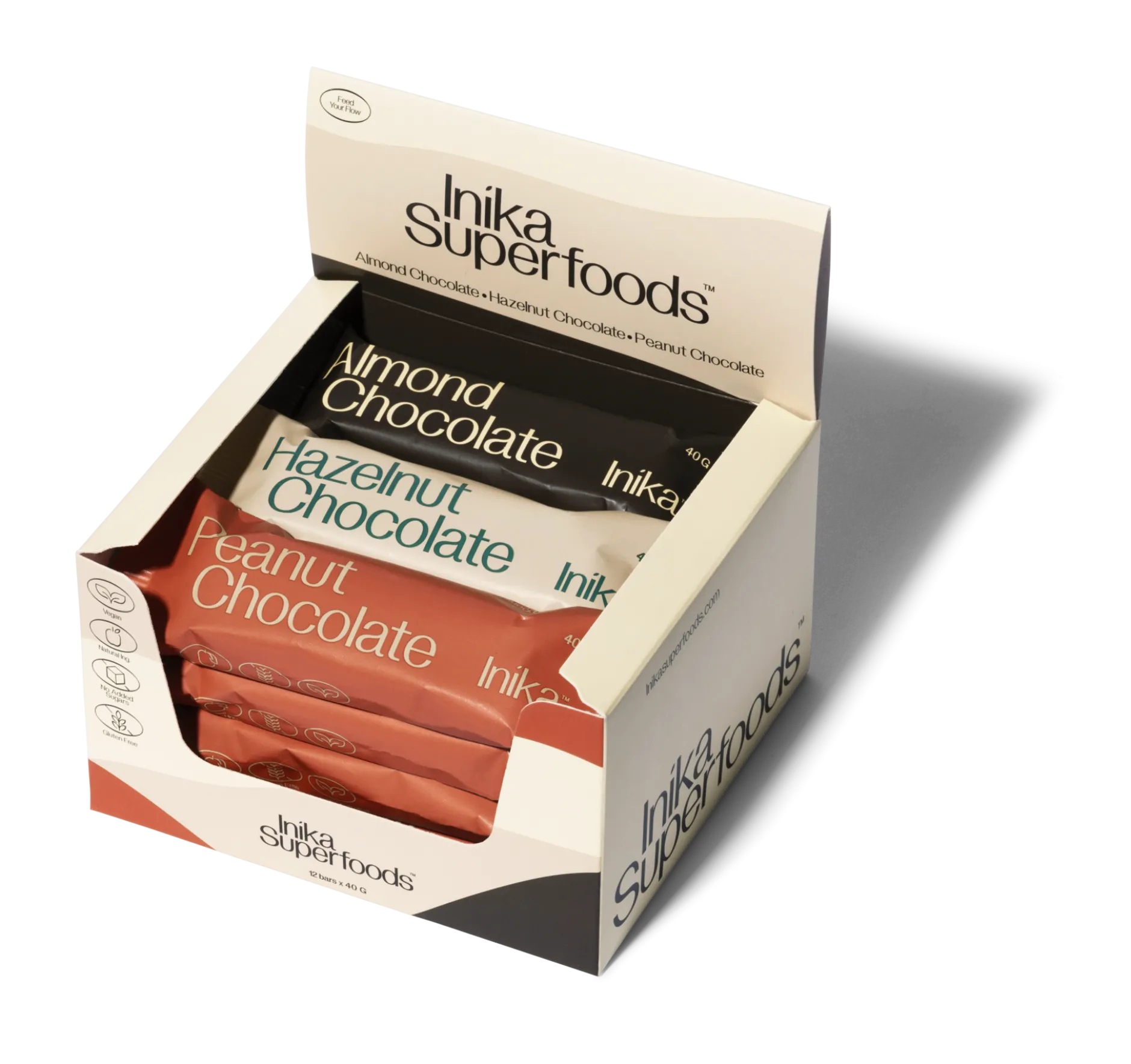 Inika Superfoods Selection Box Nuts 12-pack