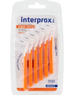 Interprox Vinkel Plus Super Micro Mellanrumsborste Orange 0,5 mm 6 st