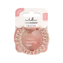 Invisibobble TWISTAR Blush Braids 3 st