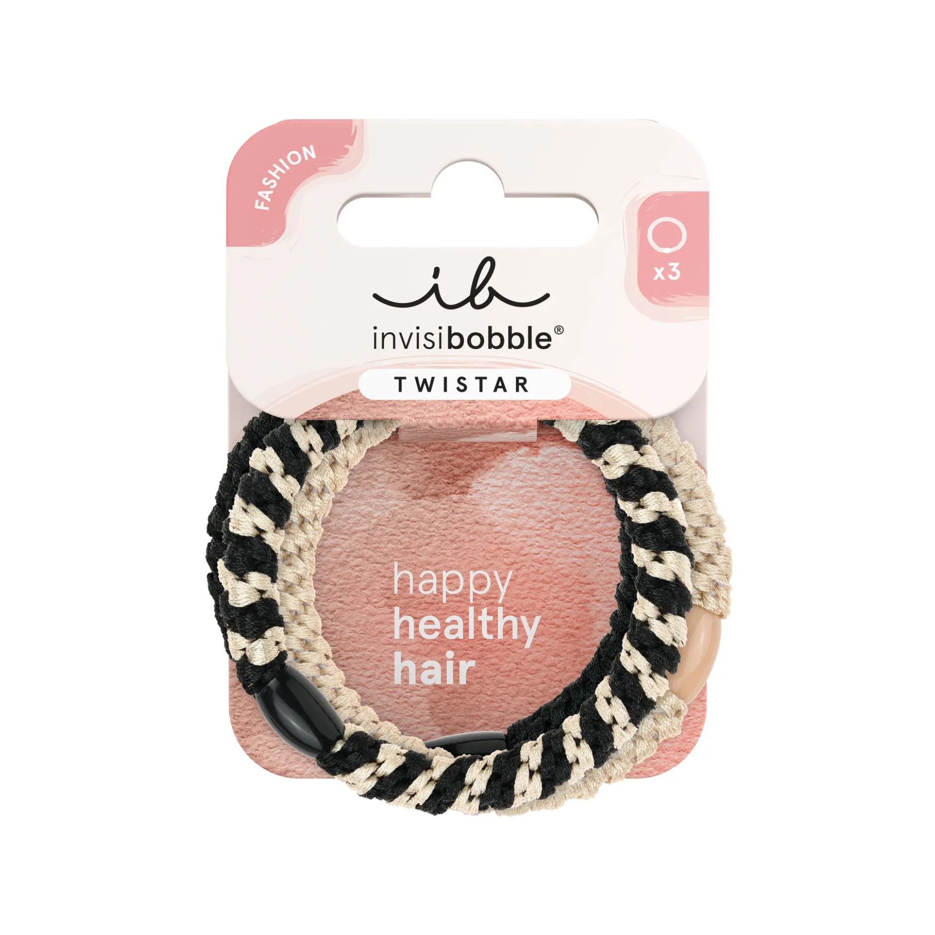Invisibobble TWISTAR Classical Braids 3 st