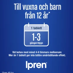 Ipren 400mg Ibuprofen 30 tabletter