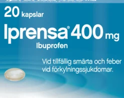 Iprensa 400mg Ibuprofen 20 mjuka kapslar