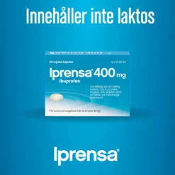 Iprensa 400mg Ibuprofen 20 mjuka kapslar