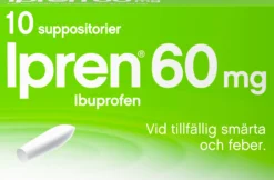 Ipren suppositorium 60mg 10 suppositorier