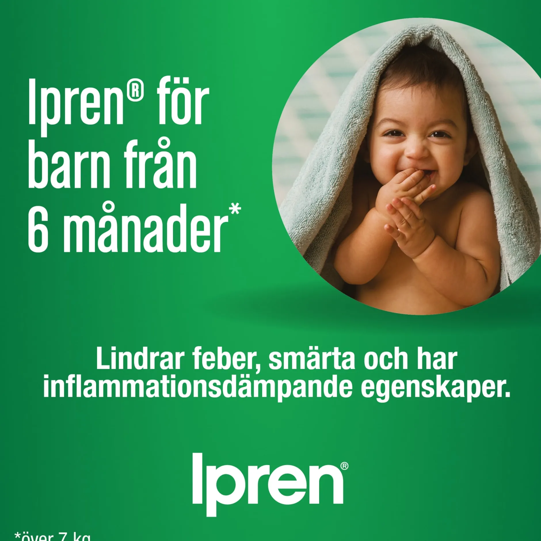 Ipren suppositorium 60mg 10 suppositorier
