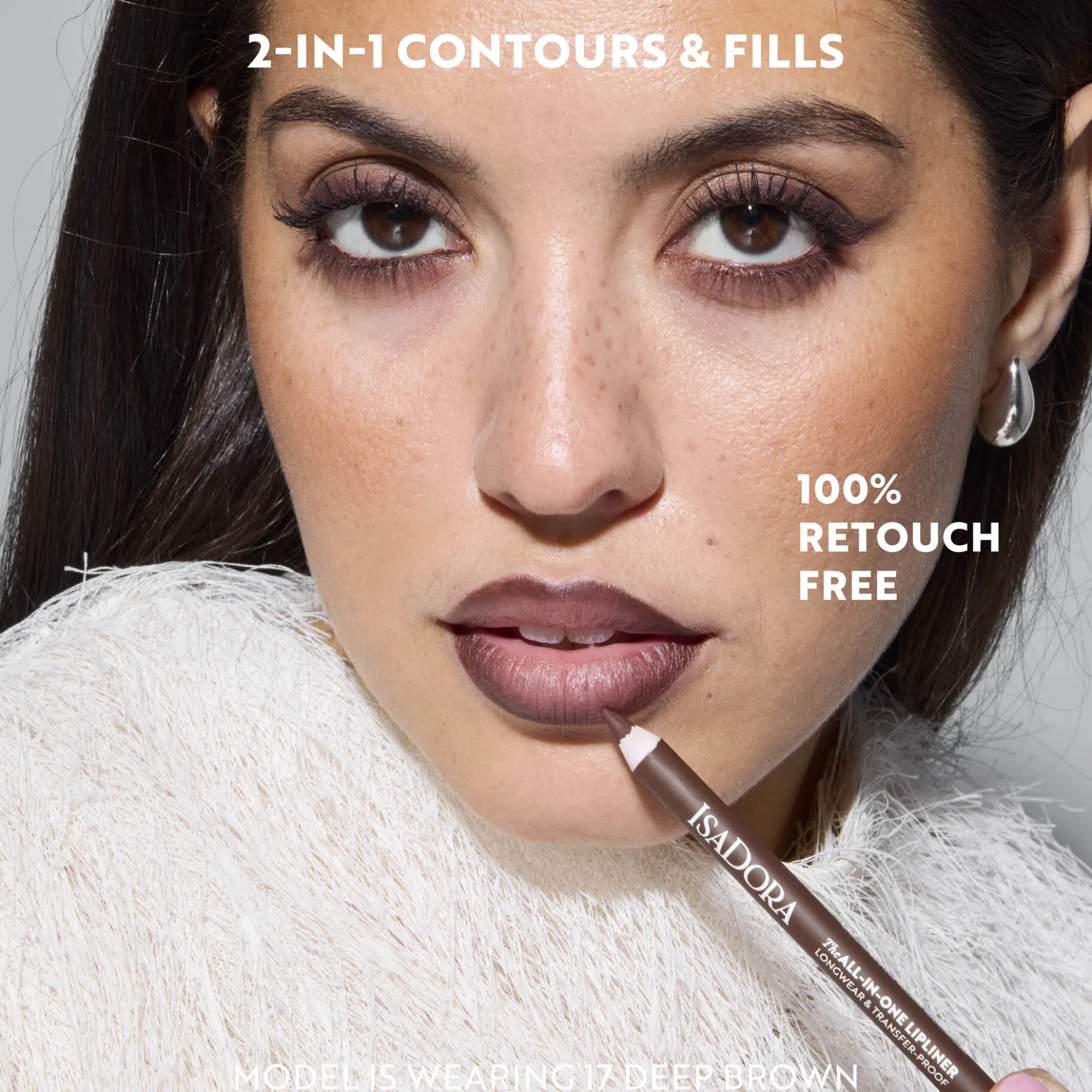 IsaDora All-in-One Lipliner 01 Bare Beige 1 st