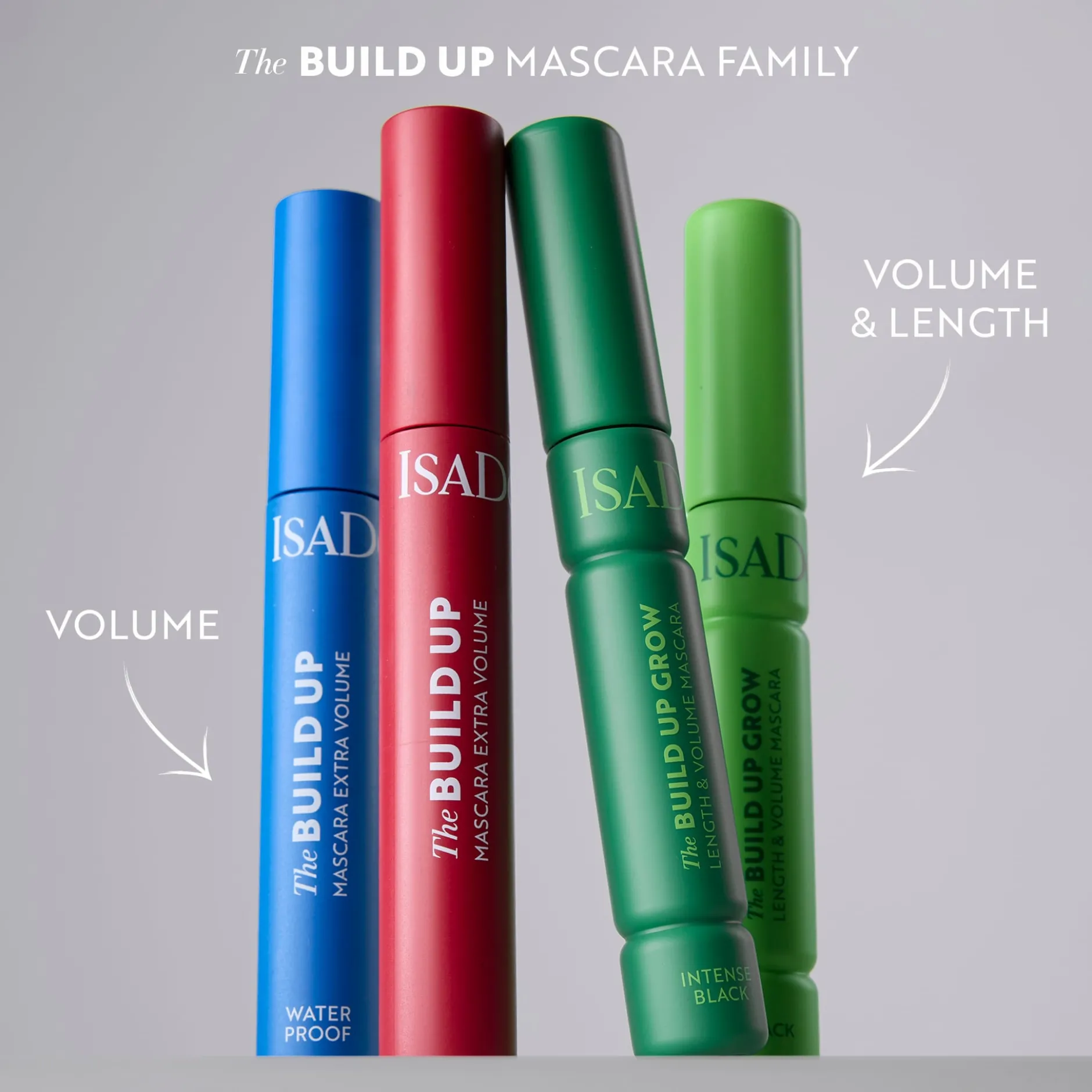 IsaDora Build Up Mascara Extra Volume 02 Dark Brown 10 ml