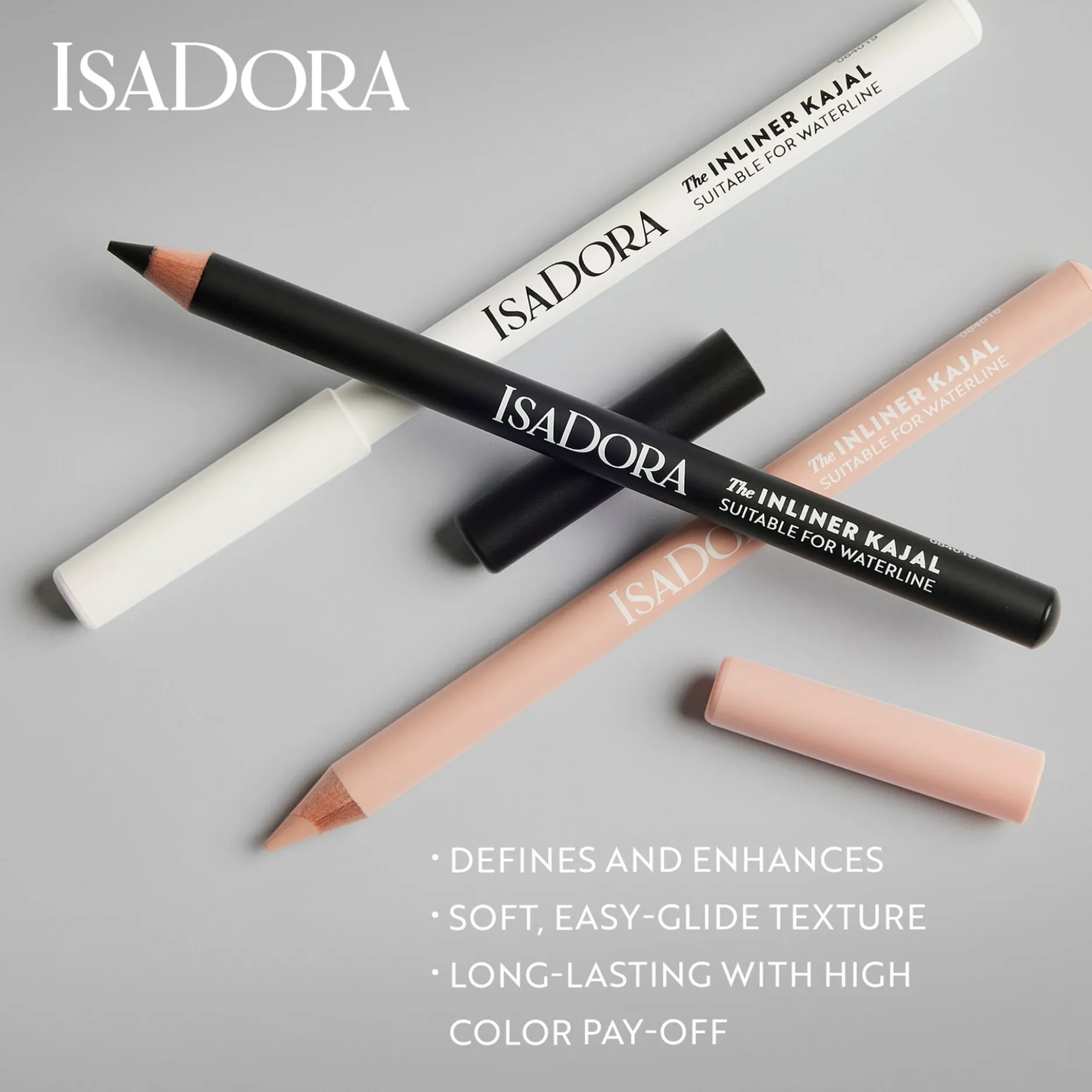 IsaDora Inliner Kajal 50 Satin White 1,1g