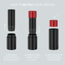 Isadora Perfect Moisture Lipstick Refill 078 Vivid Pink 4 g