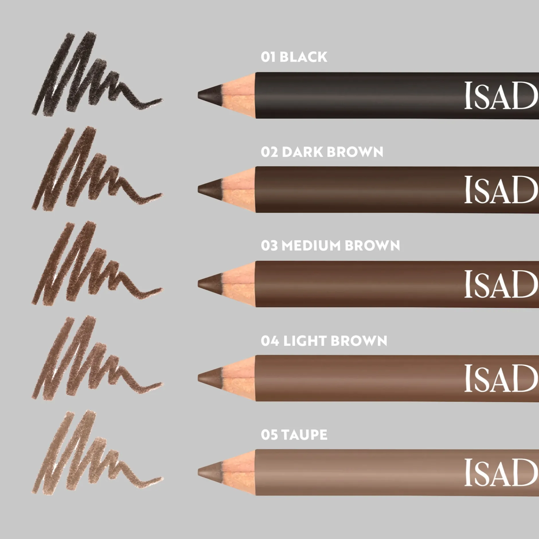 IsaDora The Brow Powder Pen, Shapes, Defines & Fills 02 Dark Brown