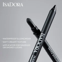 IsaDora The Contour Kajal 60 Intense Black 1,2g