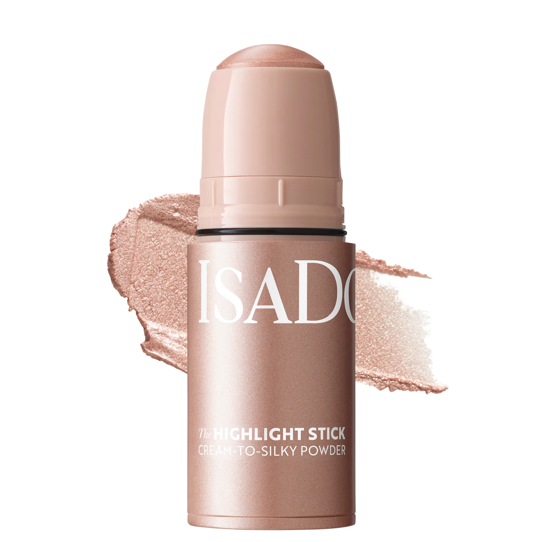 Isadora The Highlight Stick Cream-to-Silky Powder 66 Rose Gold