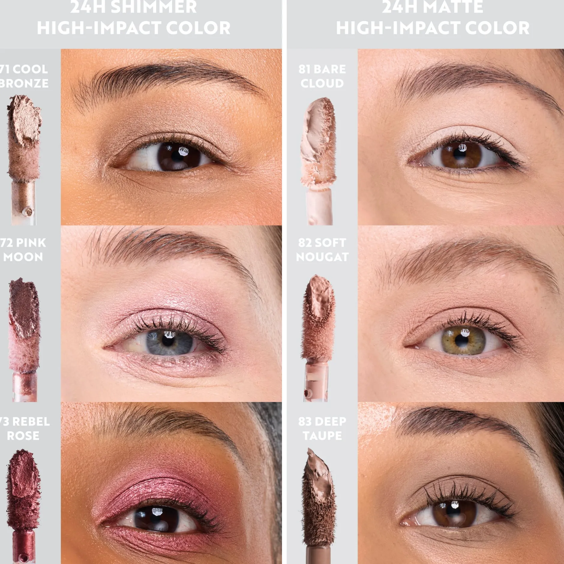 Isadora The 24H Matte Liquid Eyeshadow 82 Soft Nougat