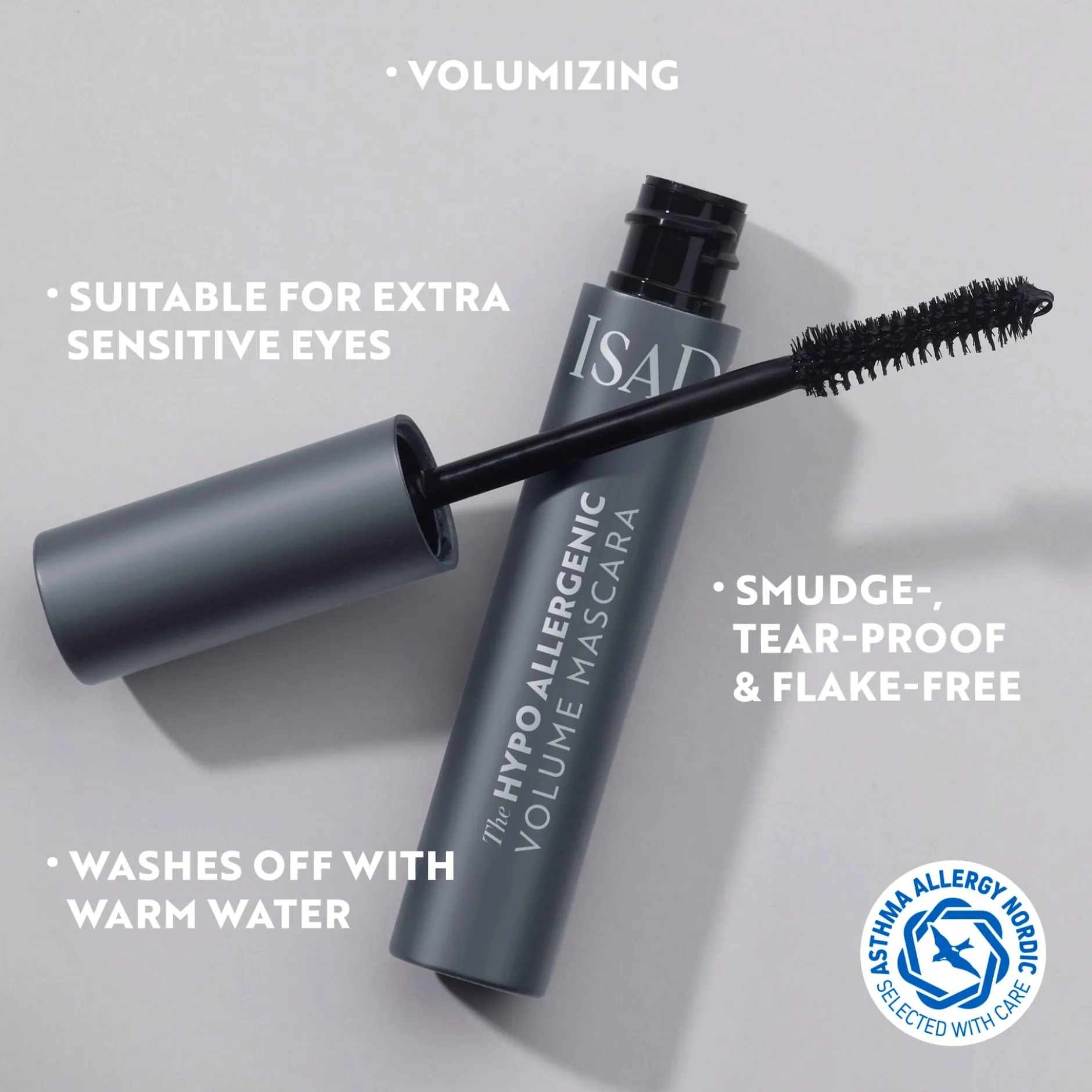 IsaDora The Hypo Allergenic Volume Mascara 01 Black
