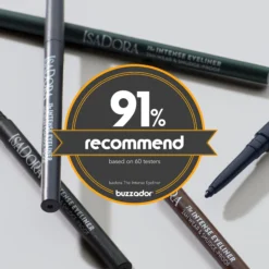 Isadora The Intense Eyeliner 24H Wear & Smudge-proof 61 Black Brown