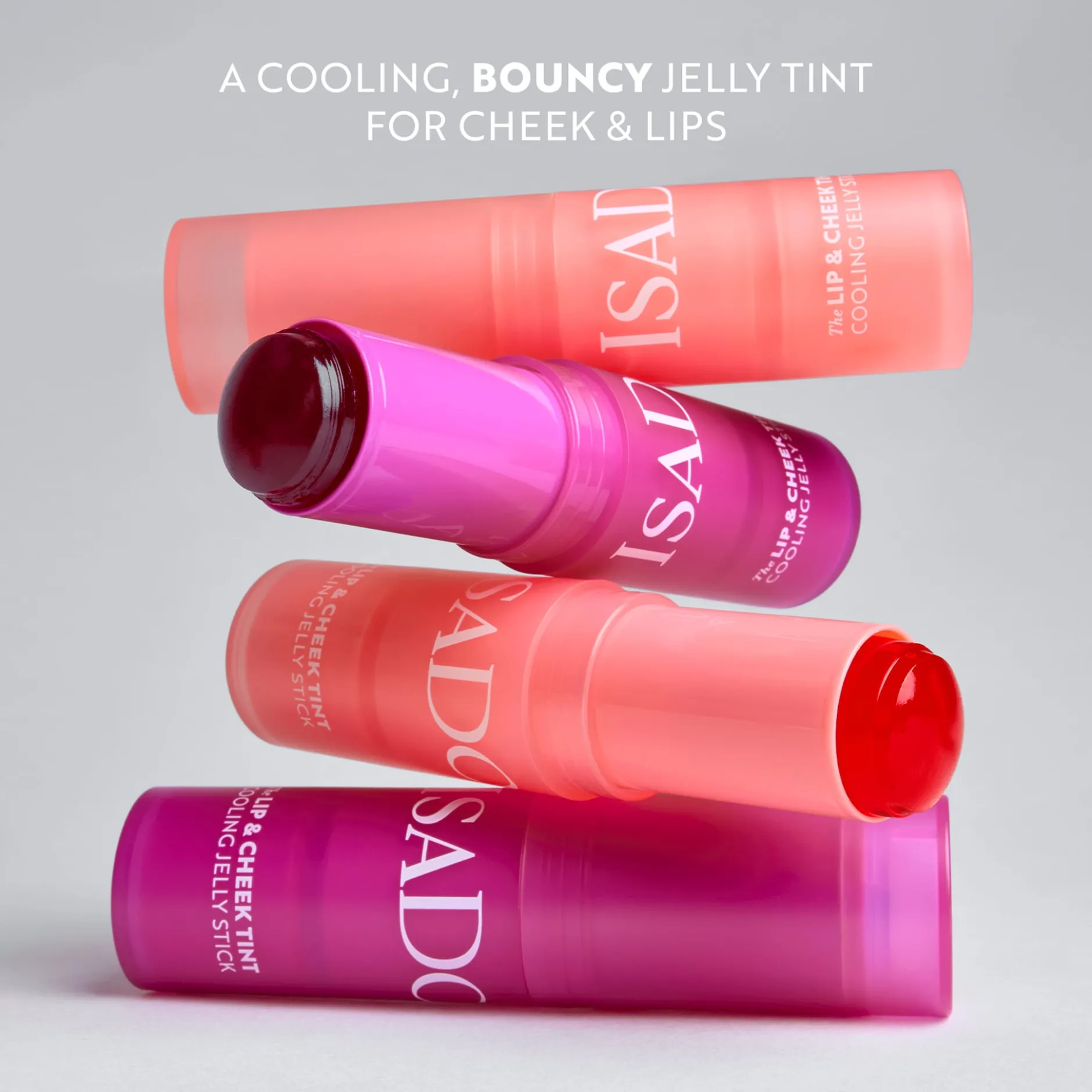 Isadora The Lip & Cheek Tint Cooling Jelly Stick 10 Coral Rouge