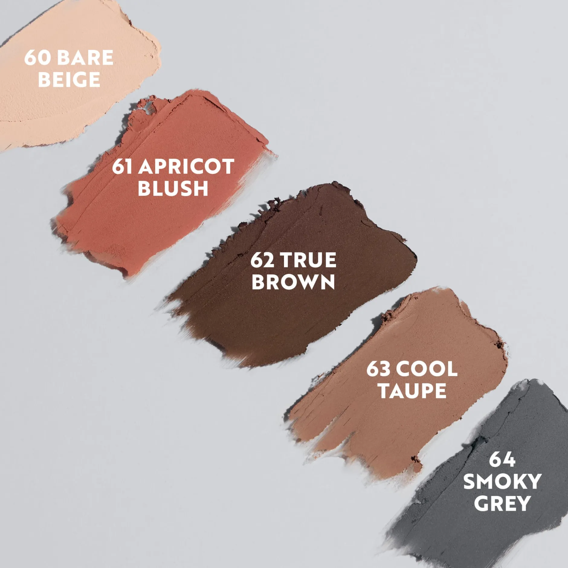 Isadora The Matte Eyeshadow Stick Longwear & Water-Resistant 63 Cool Taupe