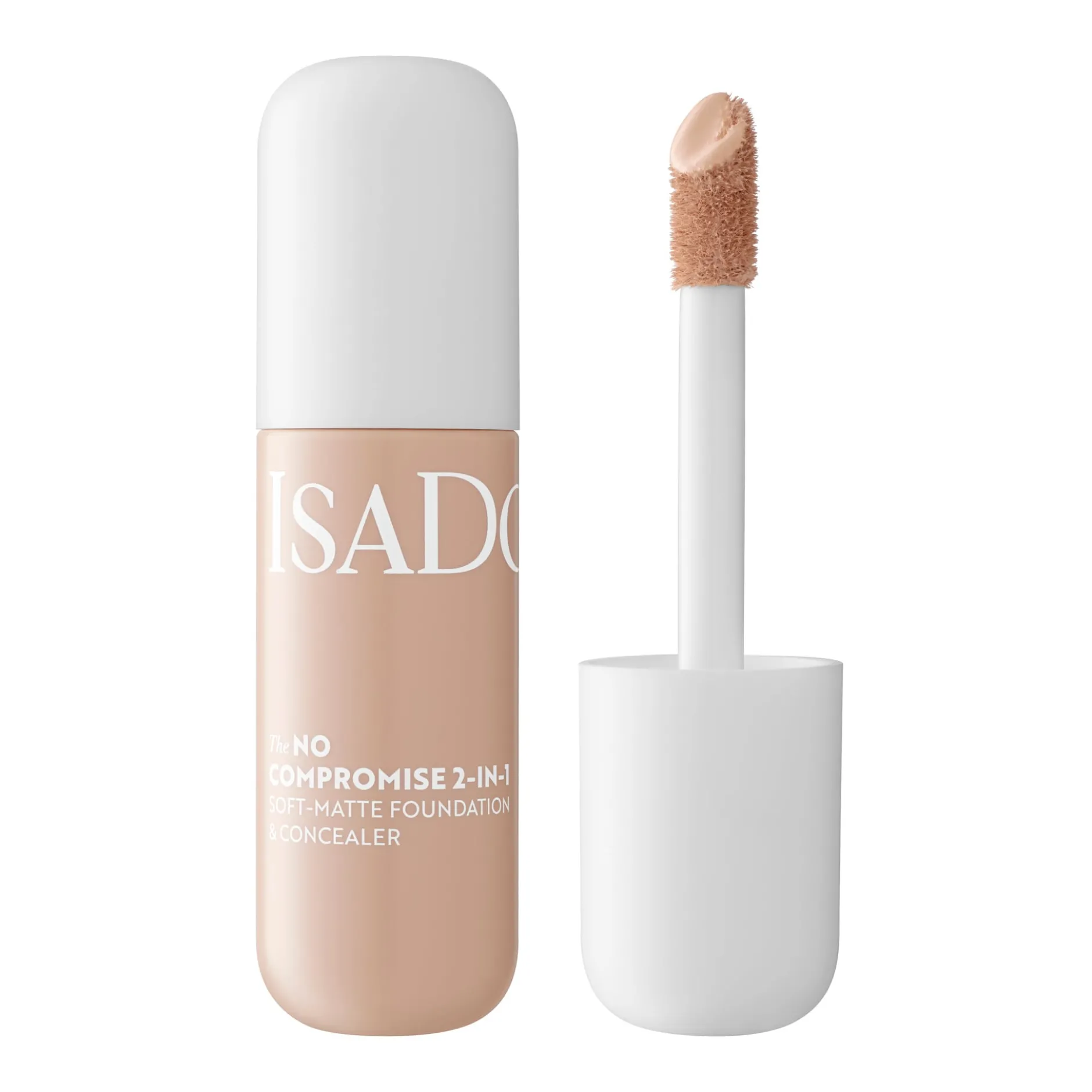 Isadora The No Compromise 2-in-1 Soft-Matte Foundation & Concealer 10N Neutral