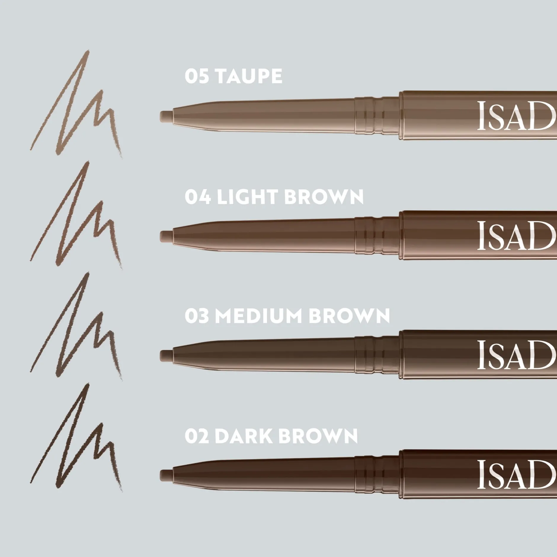 IsaDora The Precision Brow Pen, Definition & Waterproof 02 Dark Brown