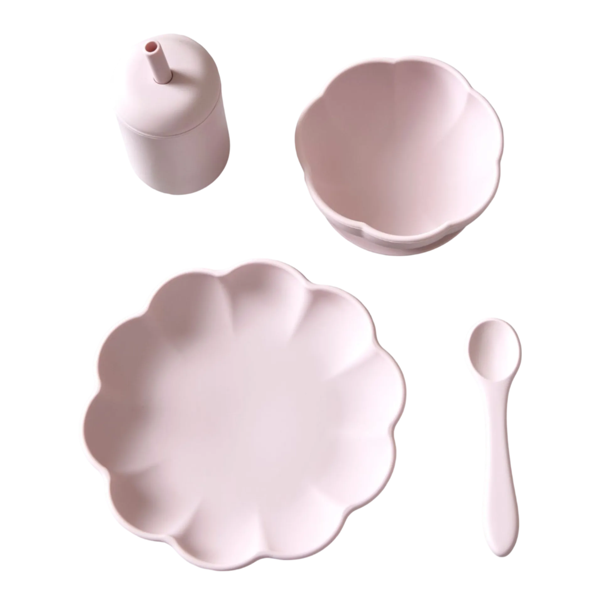 Jack o Juno Little Poppy Dining Set Light Pink