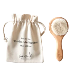 Jack o Juno Wooden Baby Hairbrush 1 st