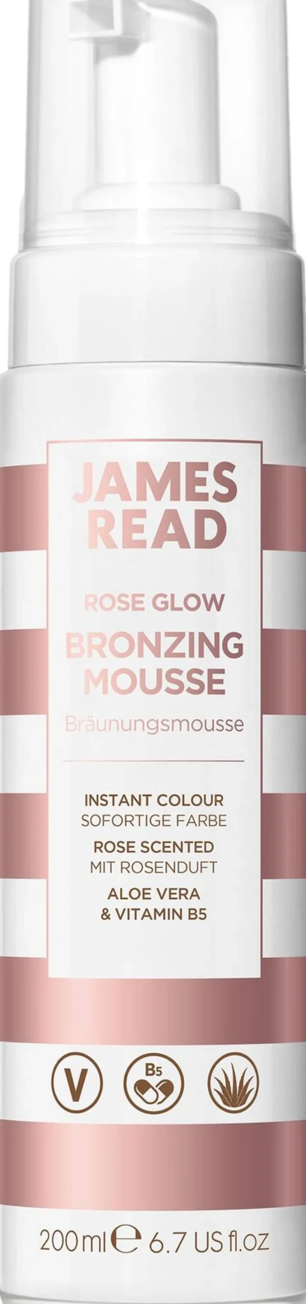 James Read Rose Glow Bronzing Mousse 200 ml