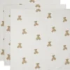 Jollein Muslinfilt 70x70cm Teddy Bear 3-pack