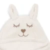 Jollein Omlottåkpåse Bunny Cloudy Rib Oatmeal