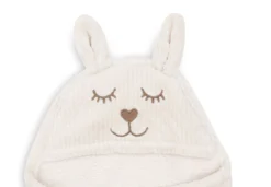 Jollein Omlottåkpåse Bunny Cloudy Rib Oatmeal