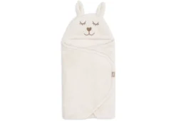 Jollein Omlottåkpåse Bunny Cloudy Rib Oatmeal